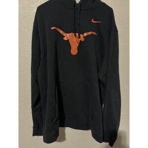 Nike Hoodie Adult XXL Texas Longhorns Center Swoosh Pullover Vintage Y2K